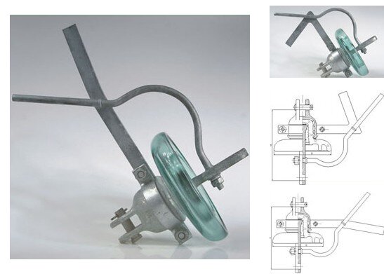地线型玻璃绝缘子 (1)